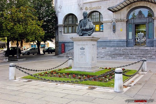 Estatua de Alfonso XIII en Santander I