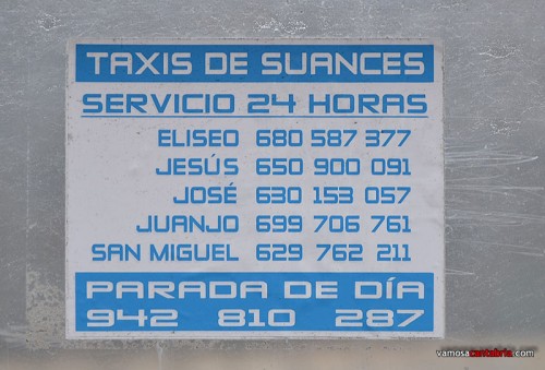Taxis en Suances