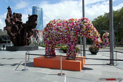 Elefante florido en Bilbao II