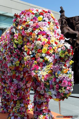 Elefante florido en Bilbao III