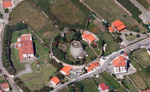 Castillo de Corbanera desde Google Maps