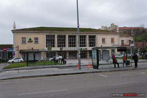 Estación de tren santanderina