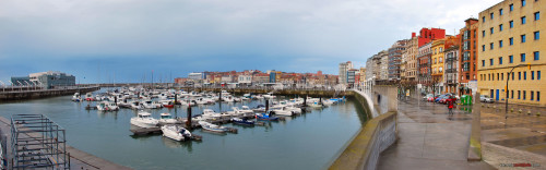 Panorámica de Gijón