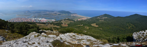 Panoramica desde el Monte Buciero