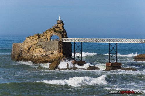 Roca de la Virgen de Biarritz