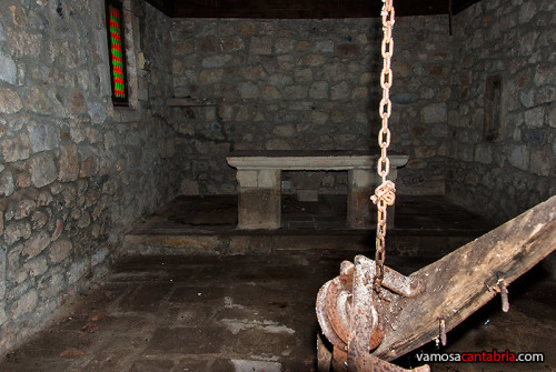 Interior de la ermita