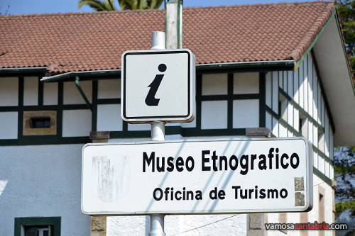 Cartel del Museo etnográfico en La Matanza