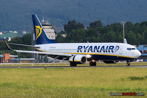 Avión de Ryanair